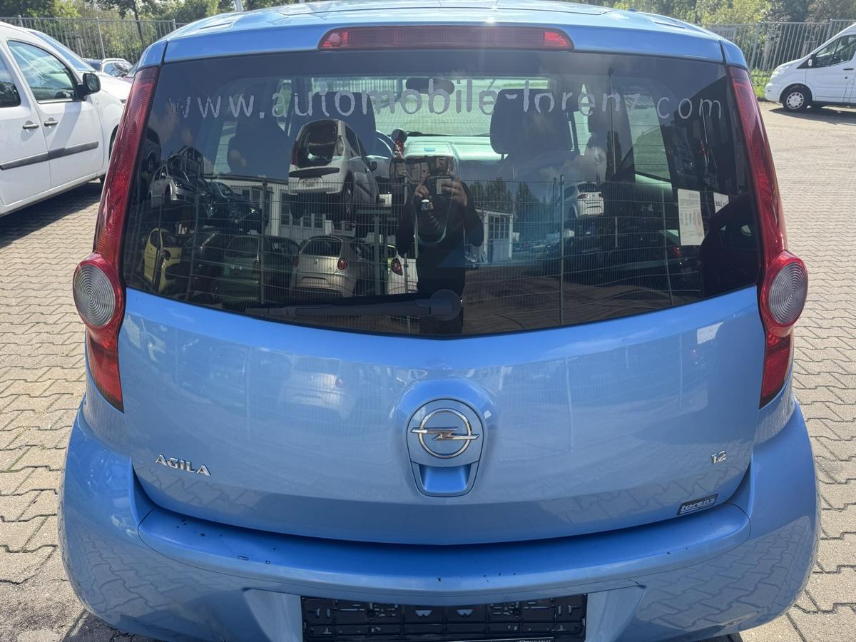 Opel Agila B original Heckklappe mit Heckscheibe GBW Marokkoblau met Bj.2008